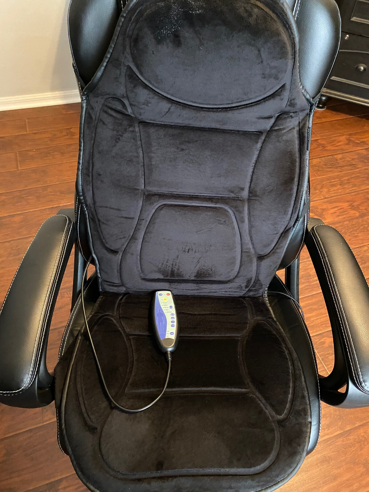 Snailax Massage Seat Cushion Heated Back Neck Body Massager Chair – ‎ SL-262M