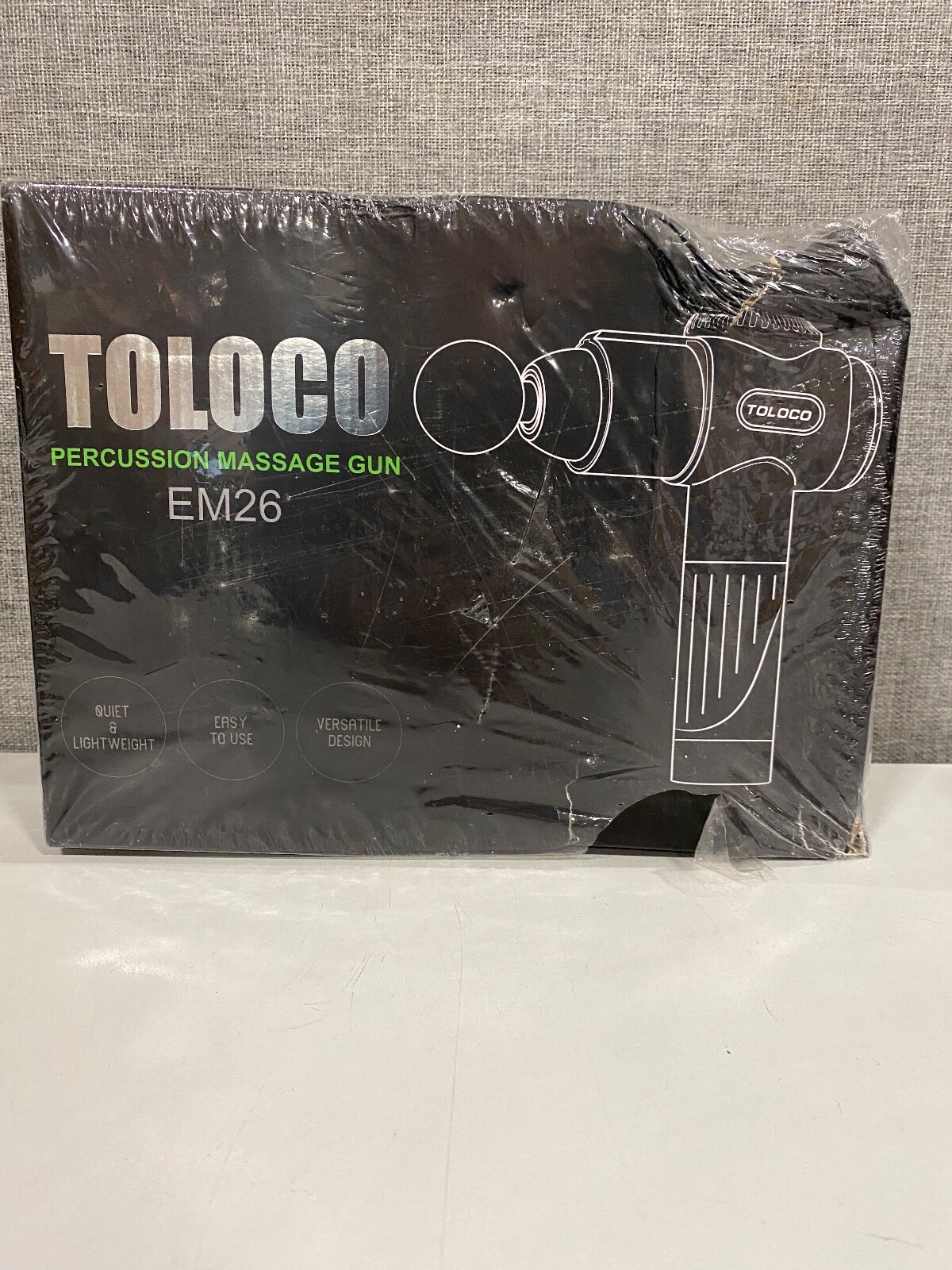 TOLOCO EM26 Massage Gun – Carbon – Sealed In Box