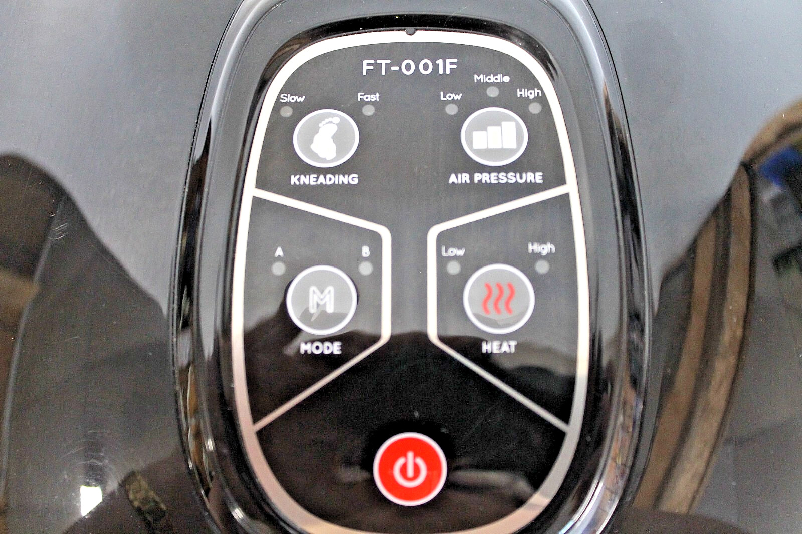 FIT KING Shiatsu Foot Massager Machine with Heat Deep Kneading Foot Reflexology