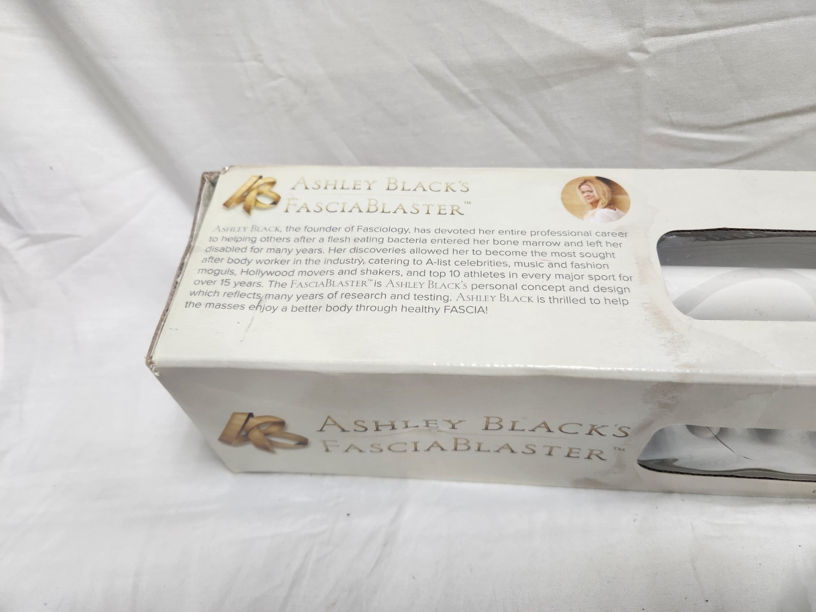 Ashley Black Fascia Blaster 4 Claws Deep Massager Cellulite Reducing Tool