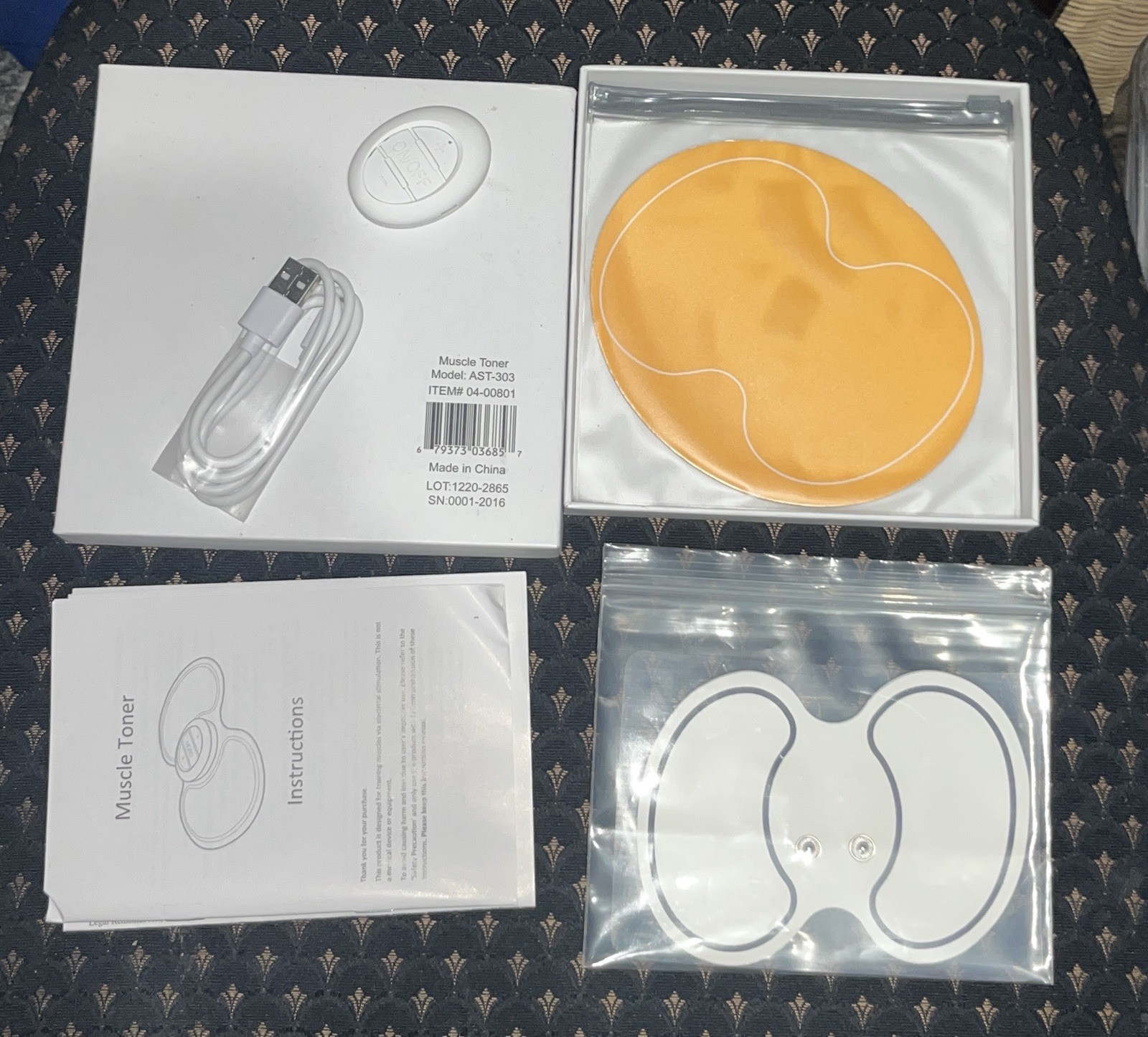 ☀️TENS Wireless TENS Pads Muscle Stimulator Back Massger Leg Arm Pain Relief