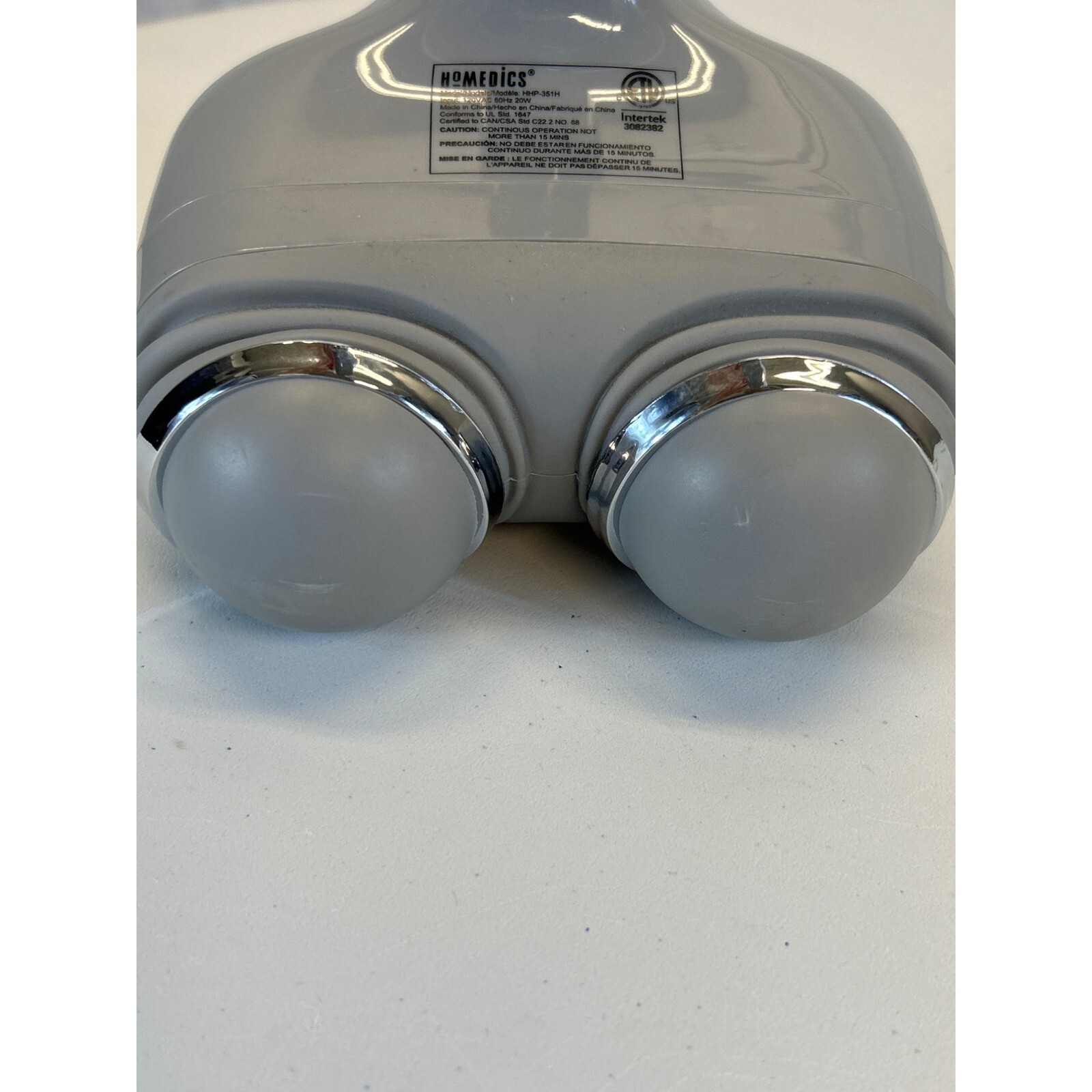Homedics Percussion Action Handheld Massager with Heat Tested HHP-351H