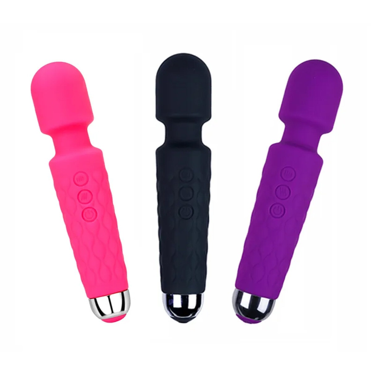 Adult Women 20 Speed Handheld Massager Vibrator Wand Vibrating Massage 5 colors
