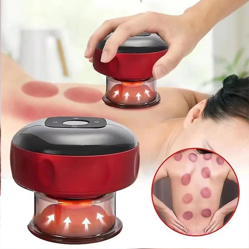 12 Grade Electric Suction Vacuum Cupping Massage Body Scraping Therapy Massager