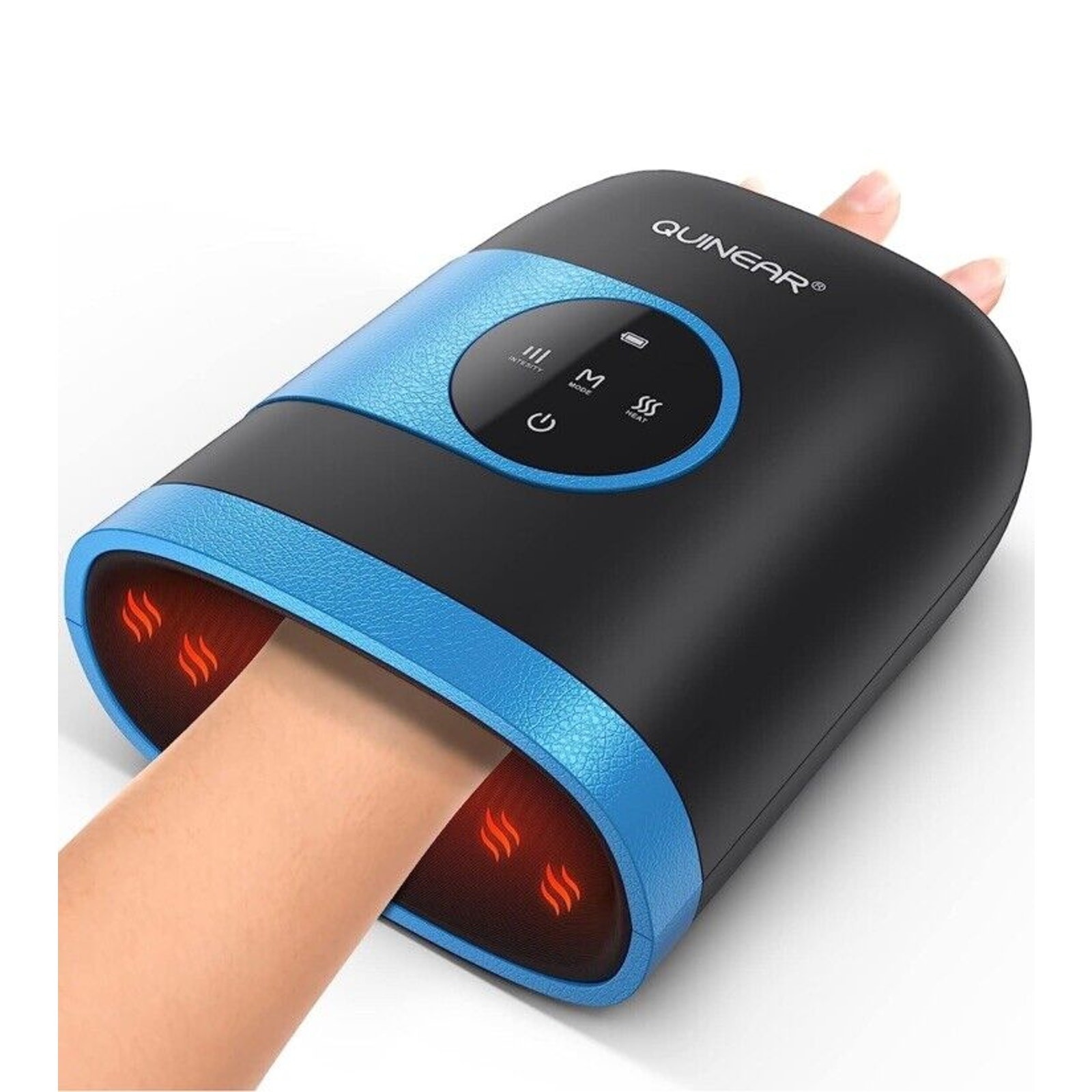 Hand Massager, Cordless Hand Massager with Heat and Compression