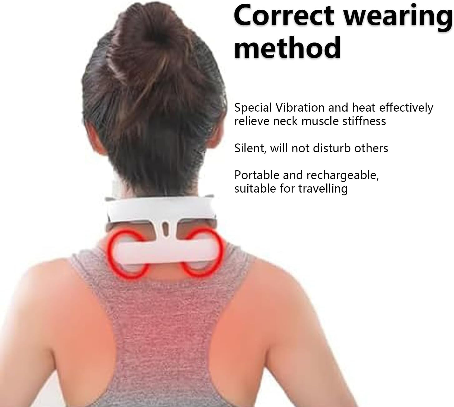 Vitality Magic Pro 2.0 Neck Massager,2025 Upgraded 4-Head Magic Pro 2.0 Neck Mas