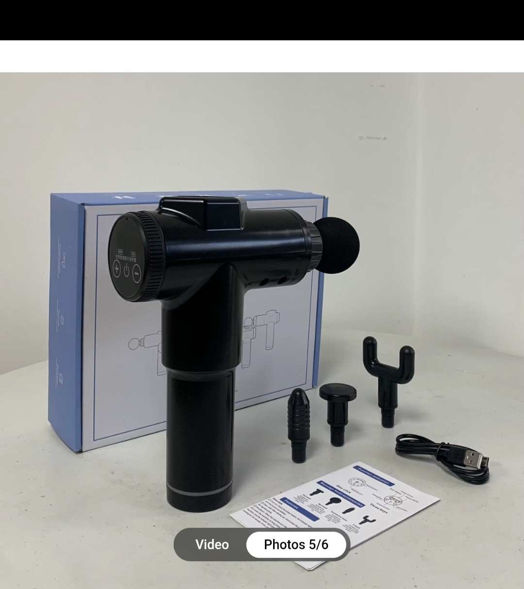 Fascia Gun Deep Tissue Massage Lightweight, Adjustable Speed