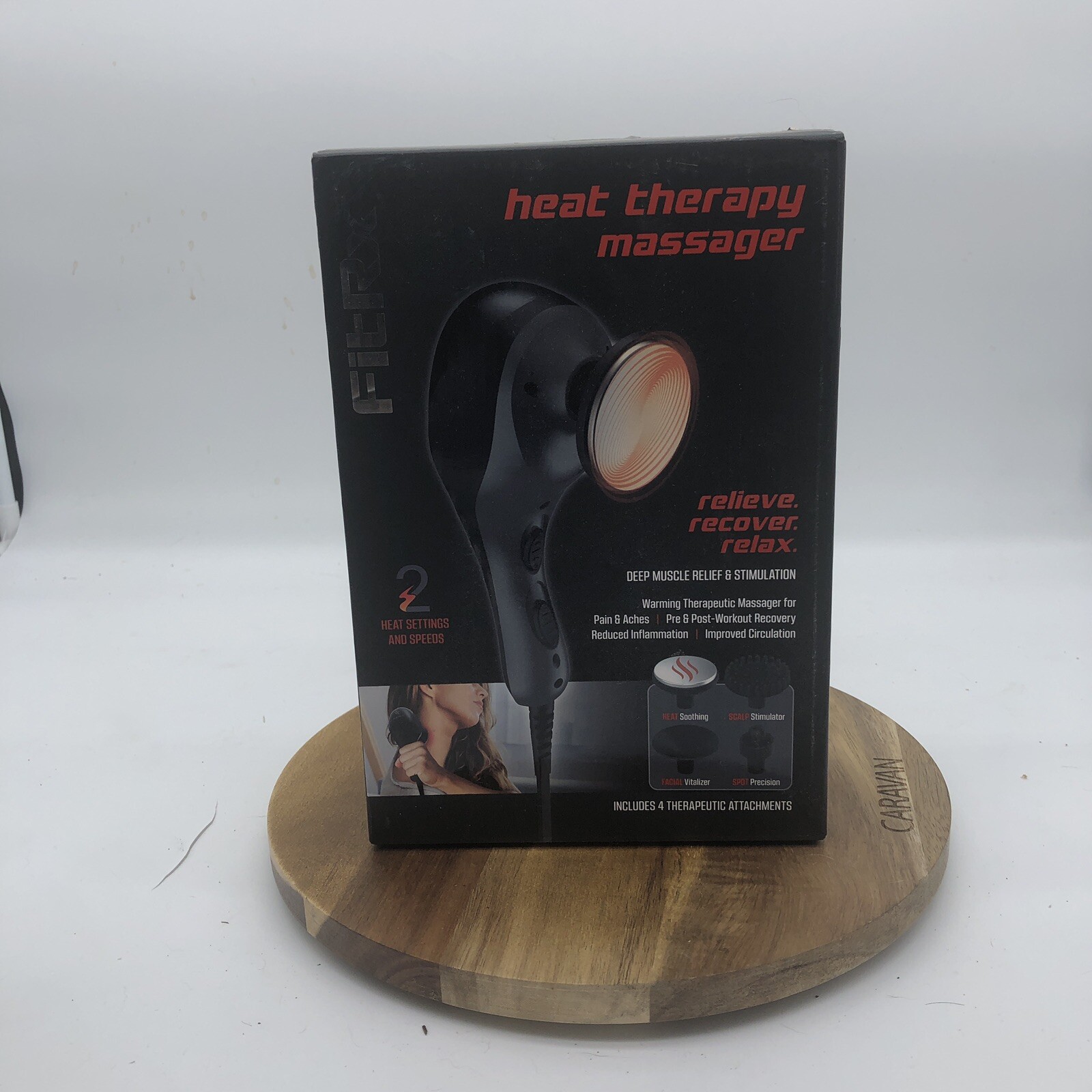 FitRx Heat Therapy Massager Open Box