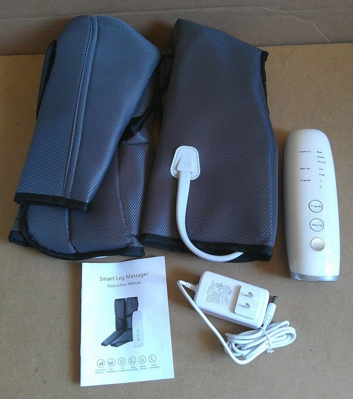 Air Compression Massager Smart Leg Massager Calf, Foot, Ankle Intelligent ST-502