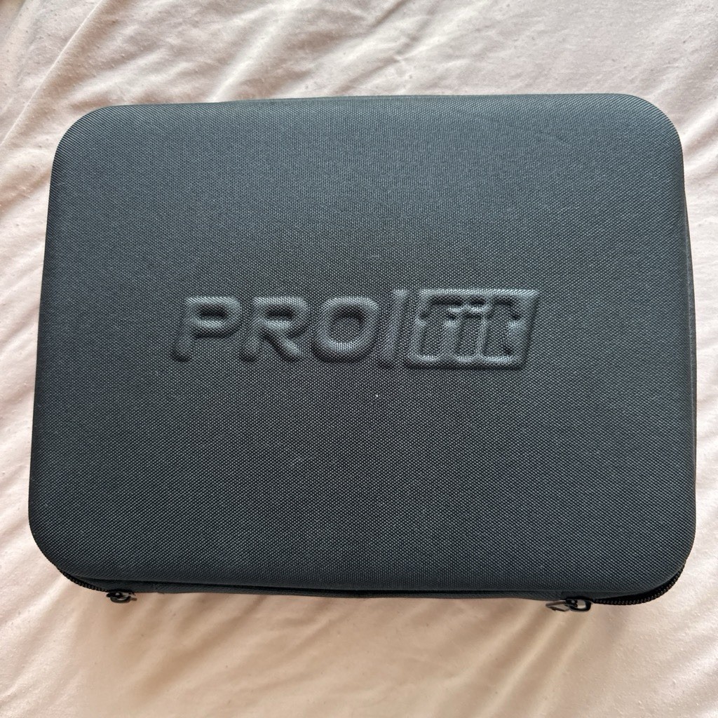 PROFIT PRO FIT 8033 Cordless Rechargeable Percussion Massage Gun w/ Case