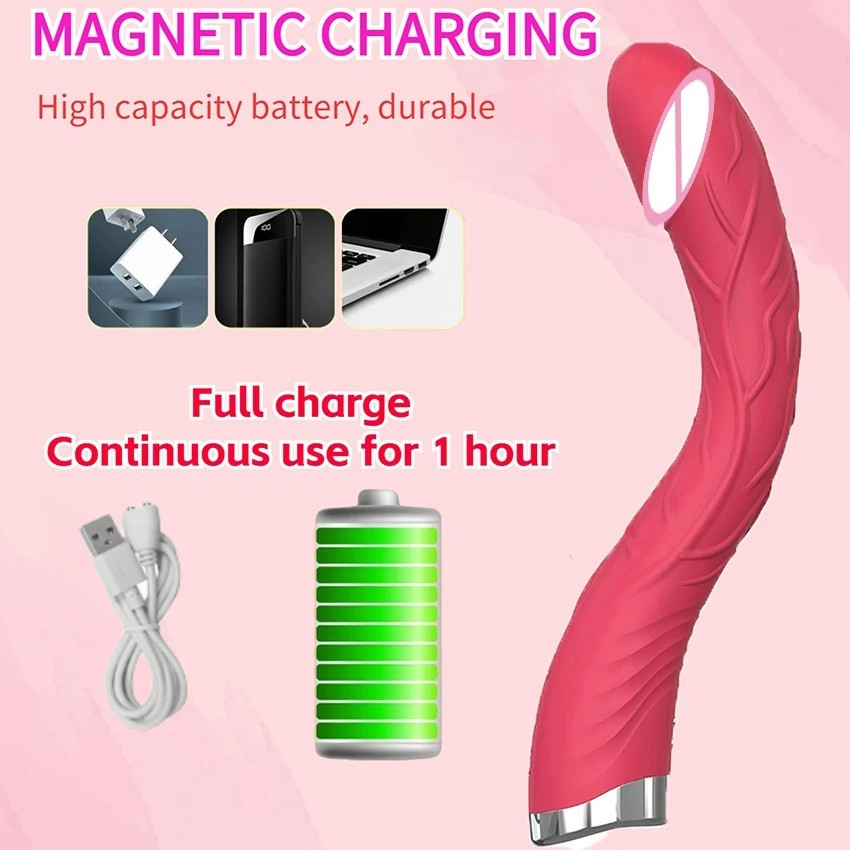 Handheld Massager 10 Speed Wand Vibrating Massage Full Body Stimulator For Women