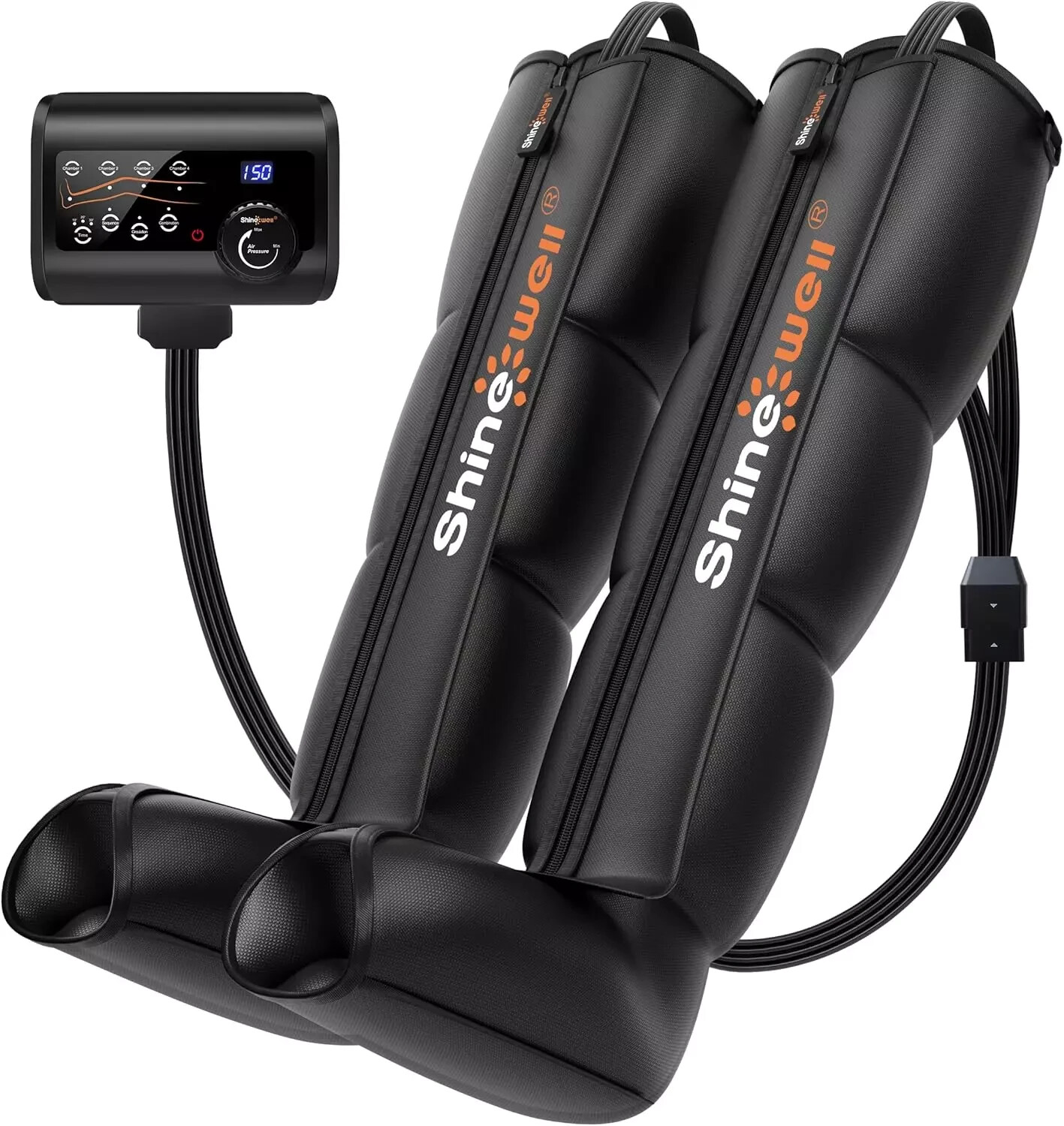 SHINE WELL Air Compression Massager, Professional Recovery System for Muscle Rev