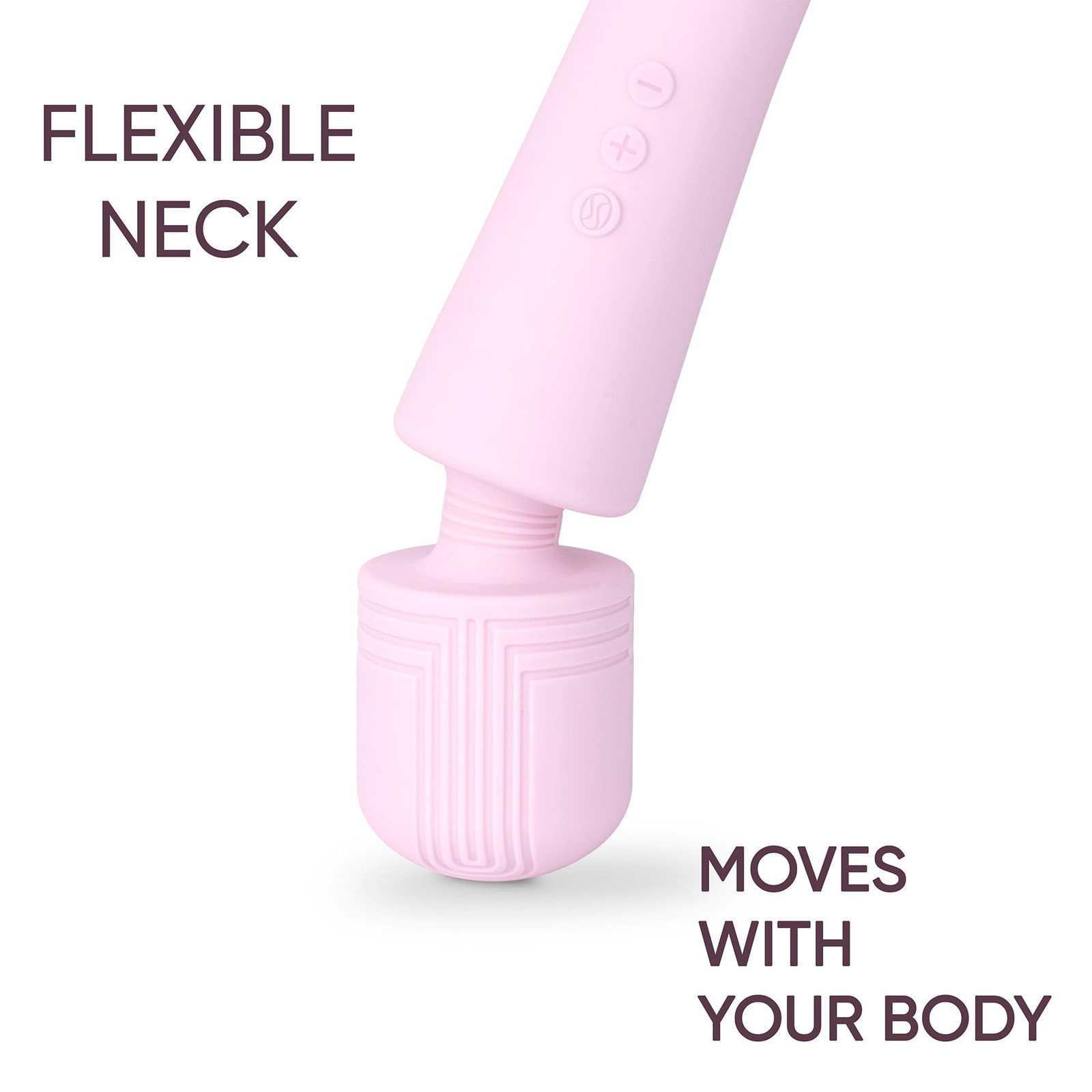 SELOVE – Powerful Wand Vibrator with Deep Rumbly Vibes, Flexible Neck