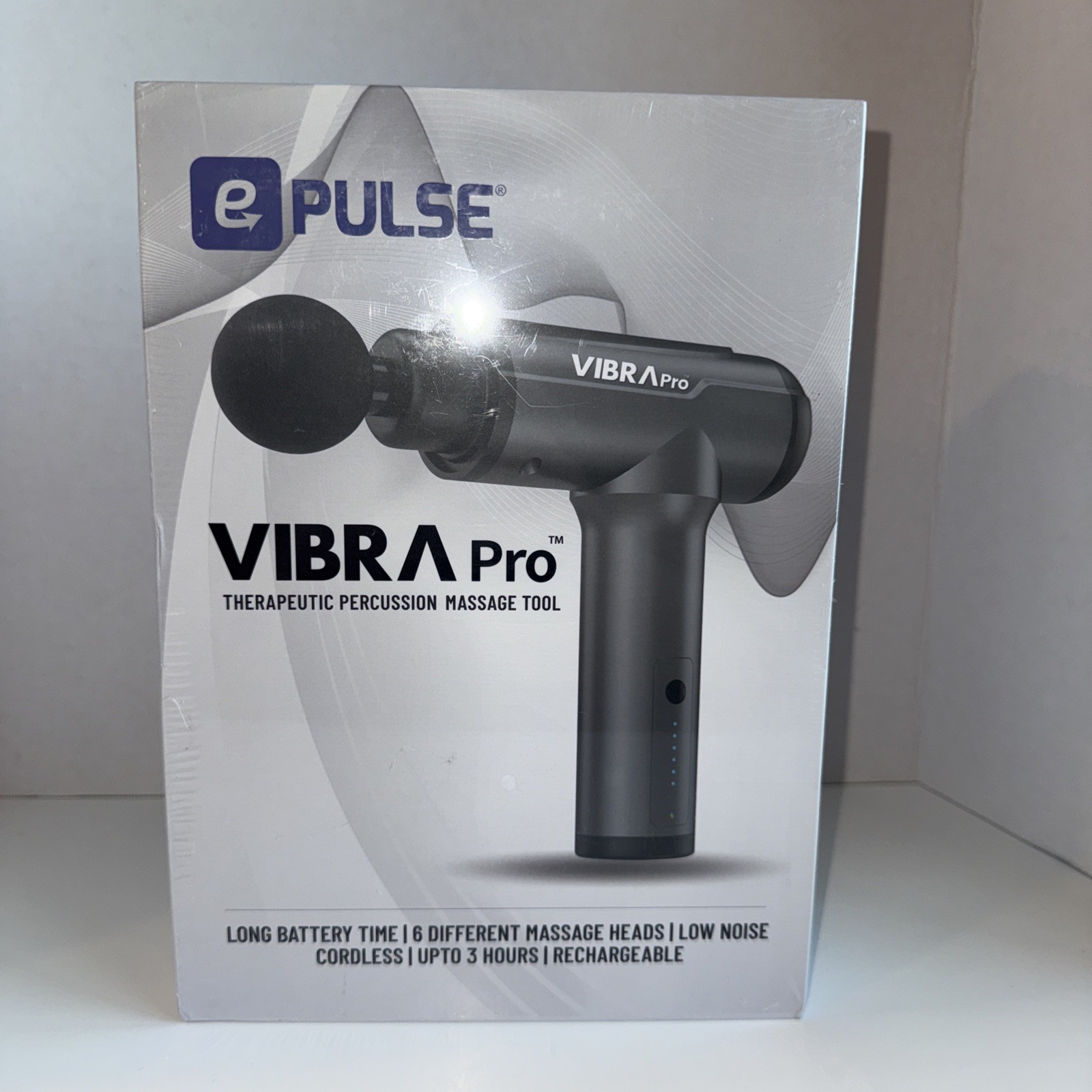 ePulse Vibra Pro Therapeutic Percussion Massage Too – Brand New Retail $399.99