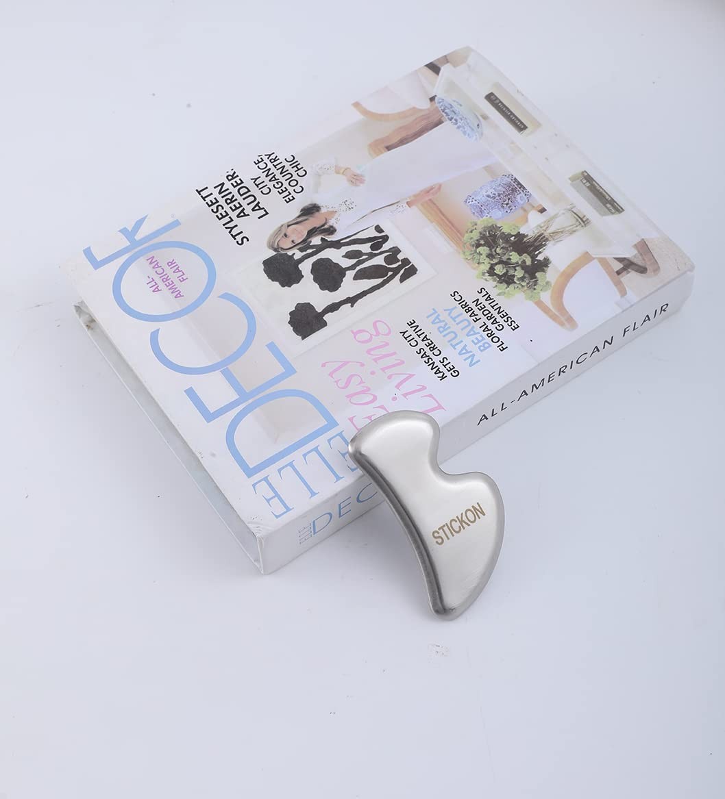 Stickon Stainless Steel Gua Sha 3 In 1 Muscle Scraper Tool Set Kit Scraping