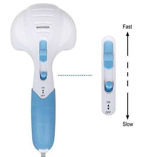 Handheld Back Massager Double Head Electric Full Body Massager Massage Hammer