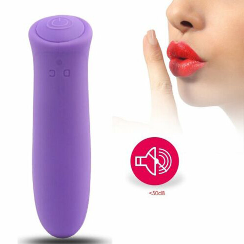 Multi-Speed Bullet Lipstick Mini Vibrator Wand Neck Full Body Personal Massager