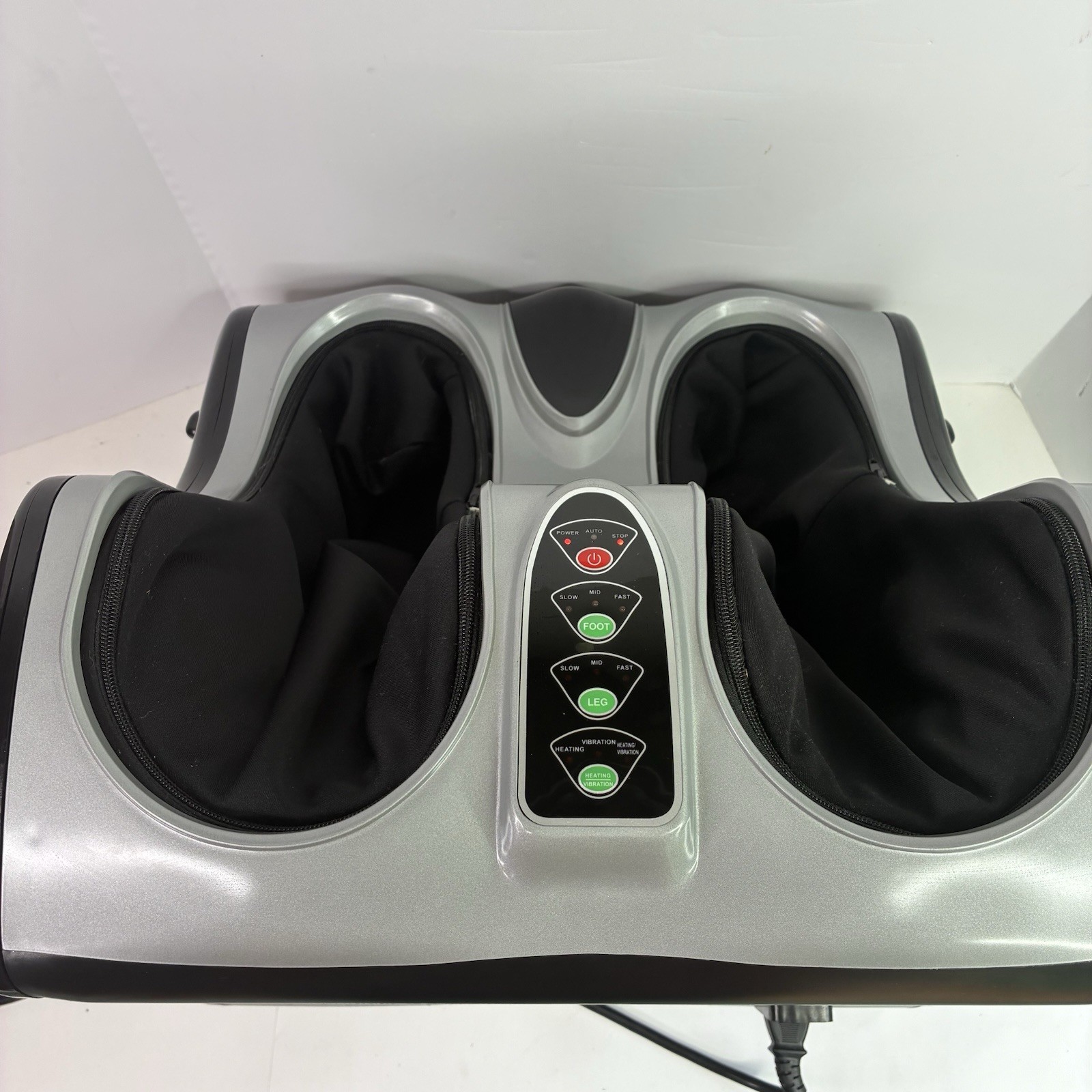Foot & Calf Massager W/Heat Vibration Deep Kneading Shiatsu Foot Massage Machine