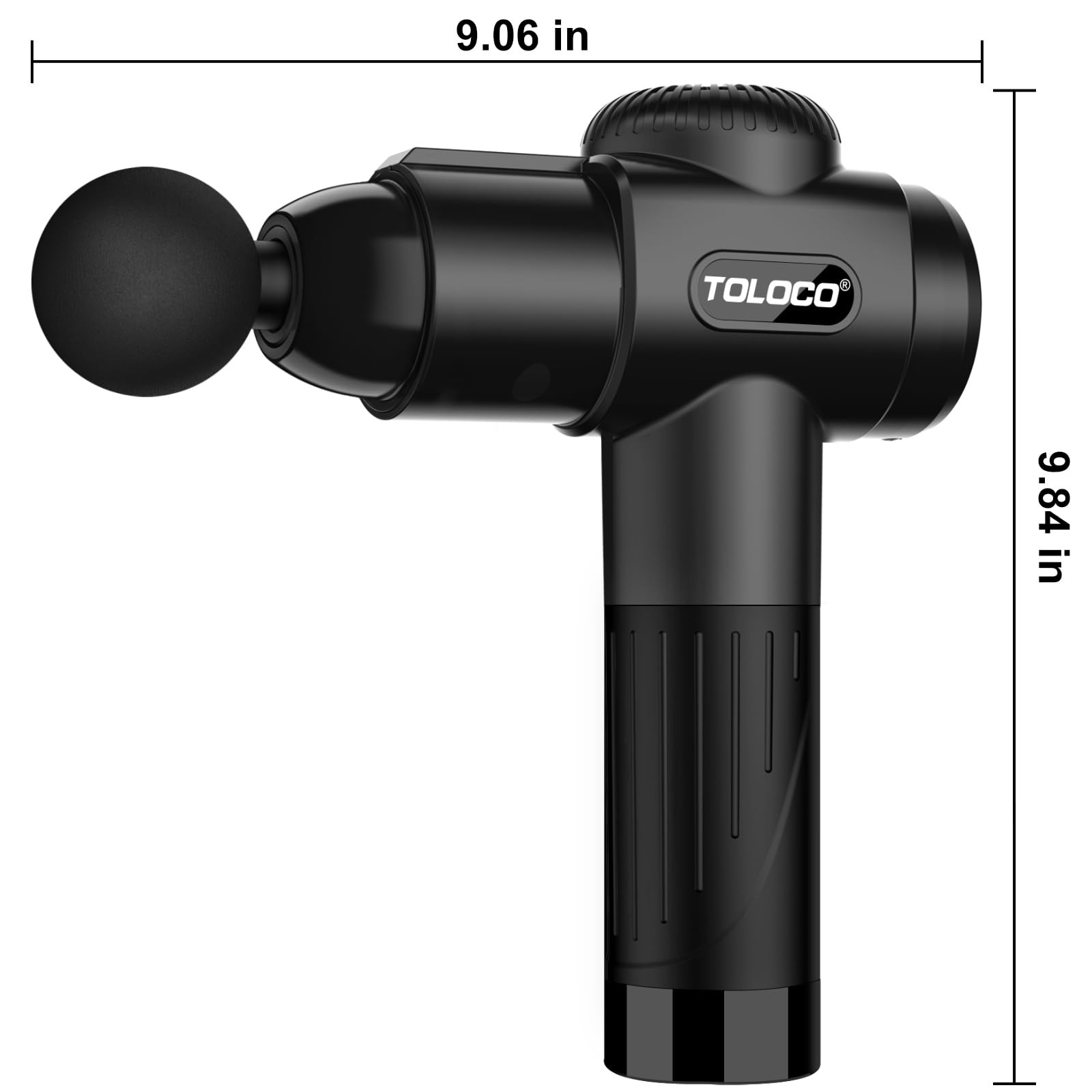 Toloco Massage Gun Deep Tissue Back Massage For Athletes For Pain Relief