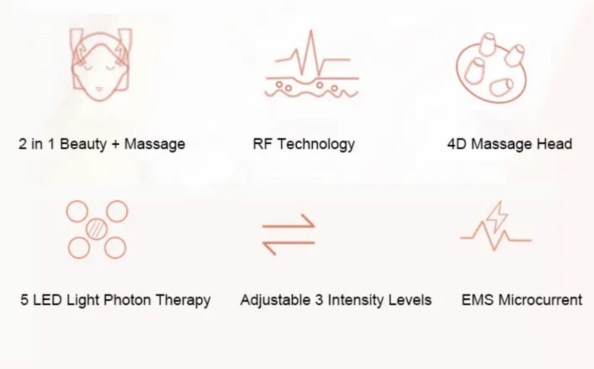 Electric face Lifting massager