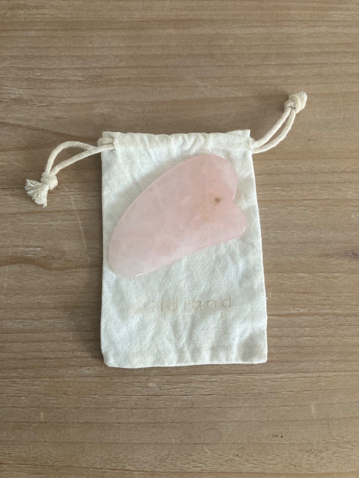 Wildland Organics Rose Quartz Gua Sha
