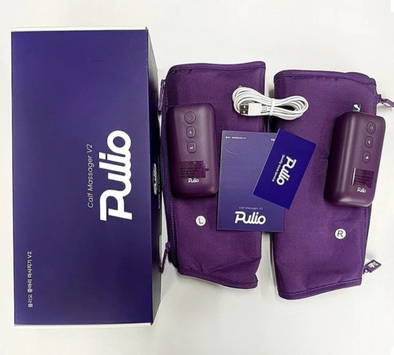 Pulio PLO-CB227 Wireless Air Pressure Calf Massage V2 Machine Air Massager