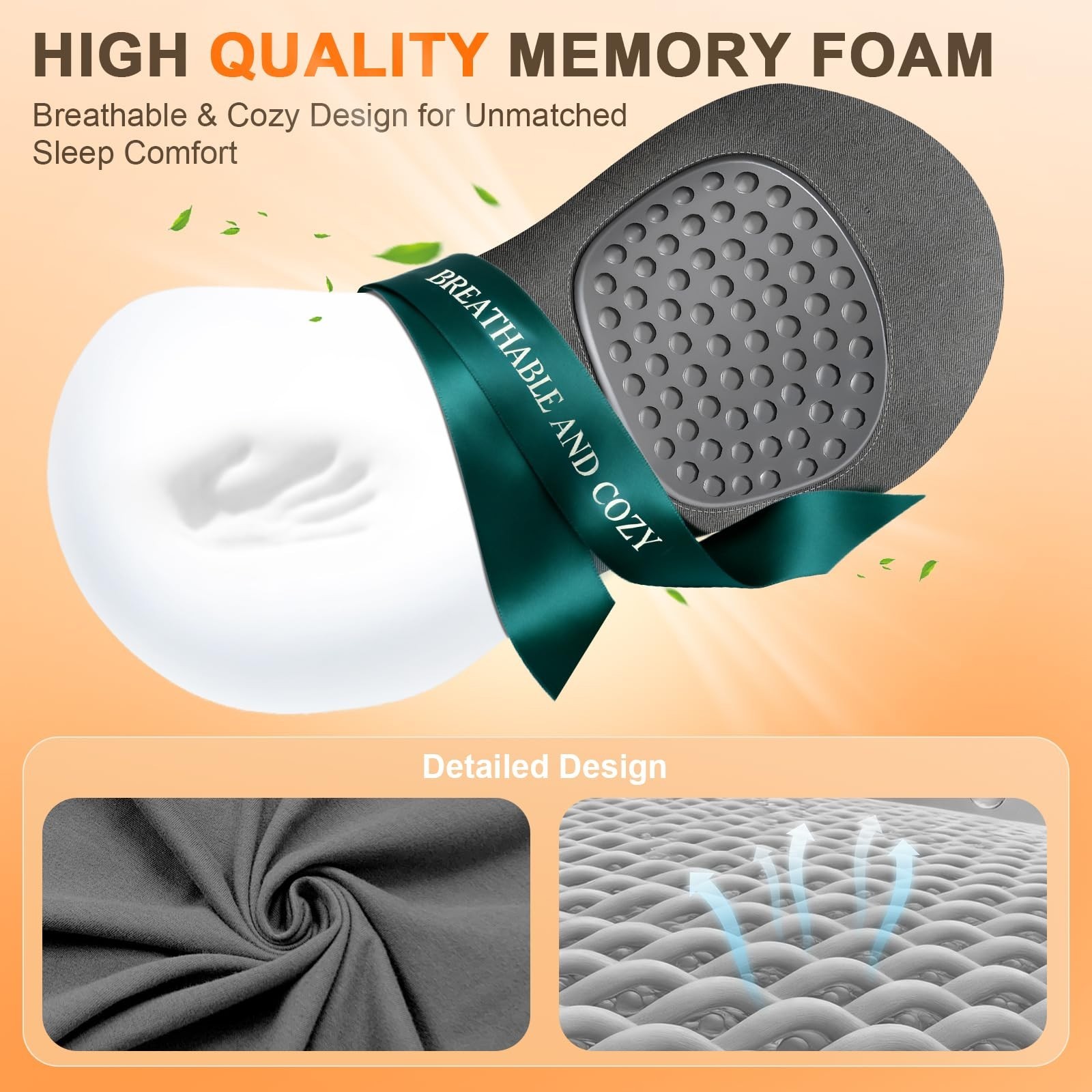 3-in-1 Lumbar Support Pillow with Heat, Vibration & Traction – Back Pain Relief