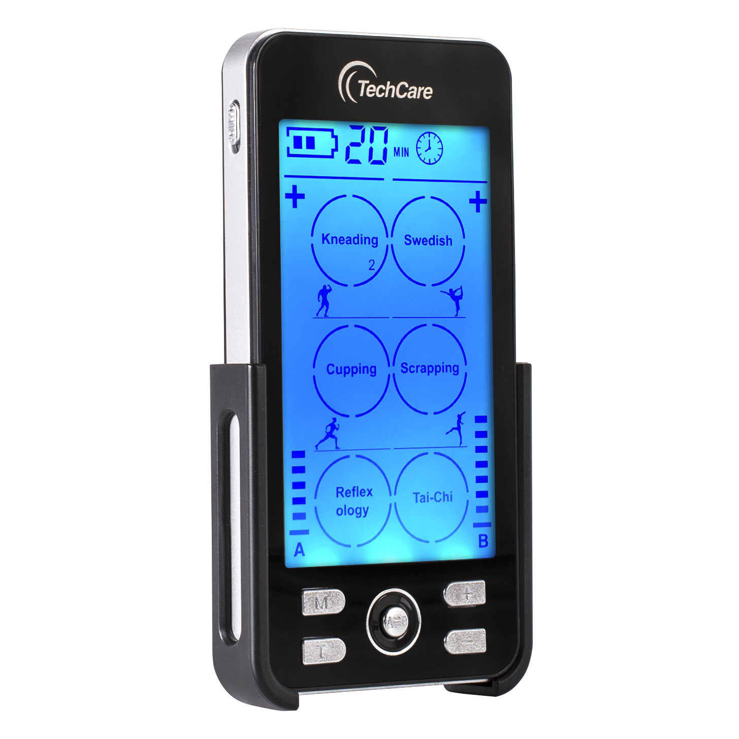Tens EMS Unit Muscle Stimulator Rechargeable Massager Pain Relief Massage Belt