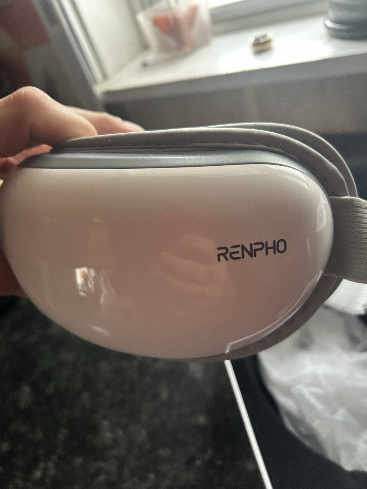 RENPHO Eyeris 1 Electric Eye Massager Heated Bluetooth Speakers Foldable
