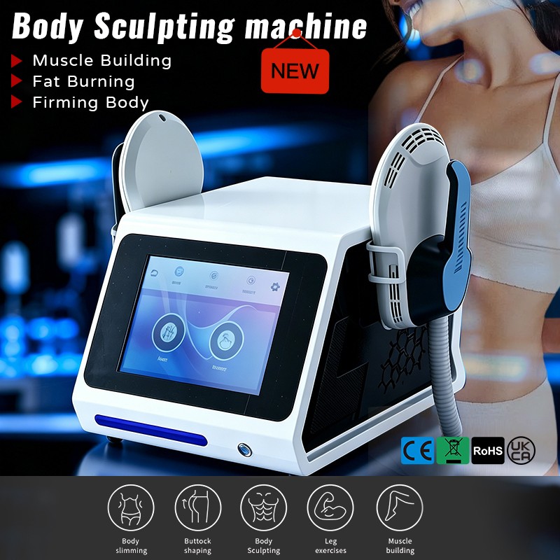 Dual-Handle Body Sculpting Machine Muscle Toning Skin Tightening Salon Home Use