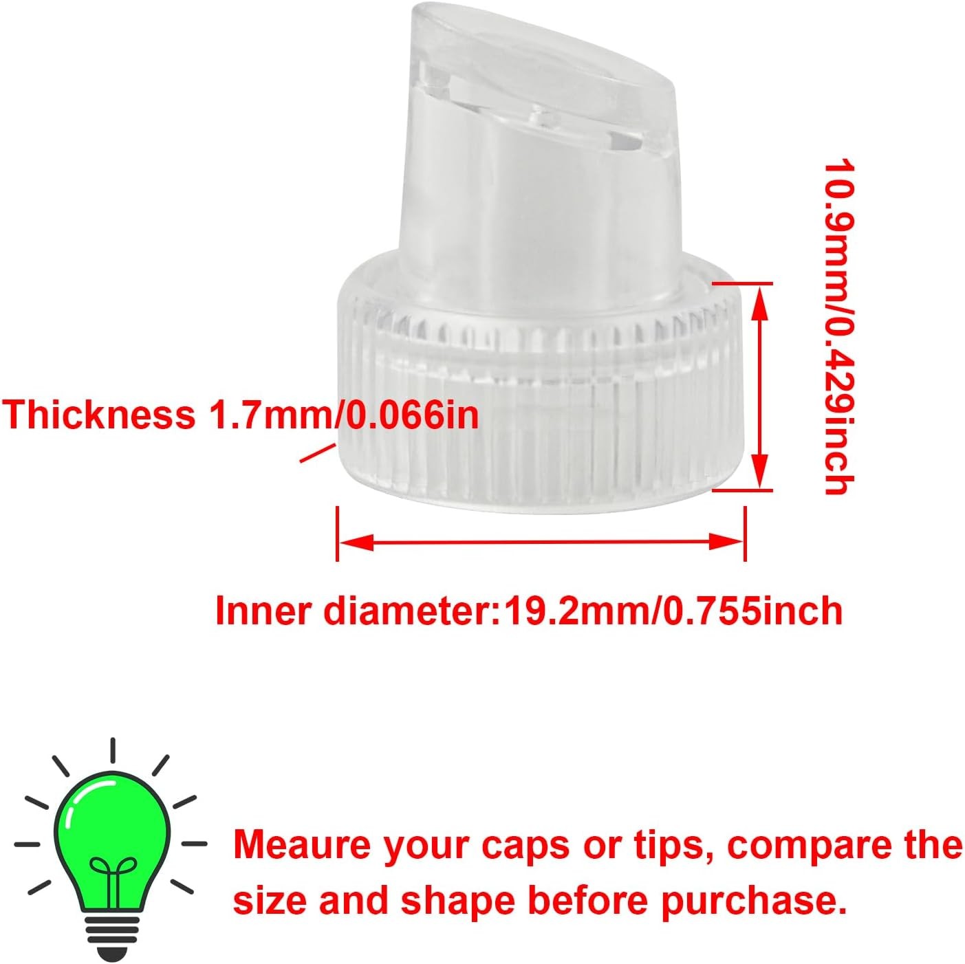 Spare Accessory Deep Cleansing 9pcs Replacement Heads for Facial Beauty Machine