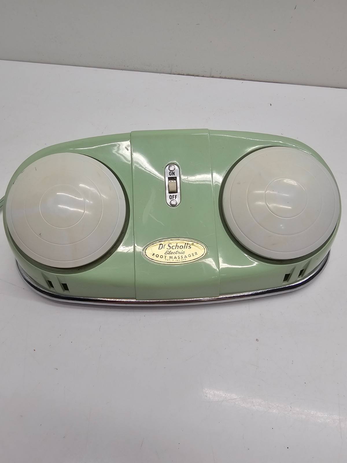 Dr. Scholl’s Foot Massager 411 Electric Green Vintage