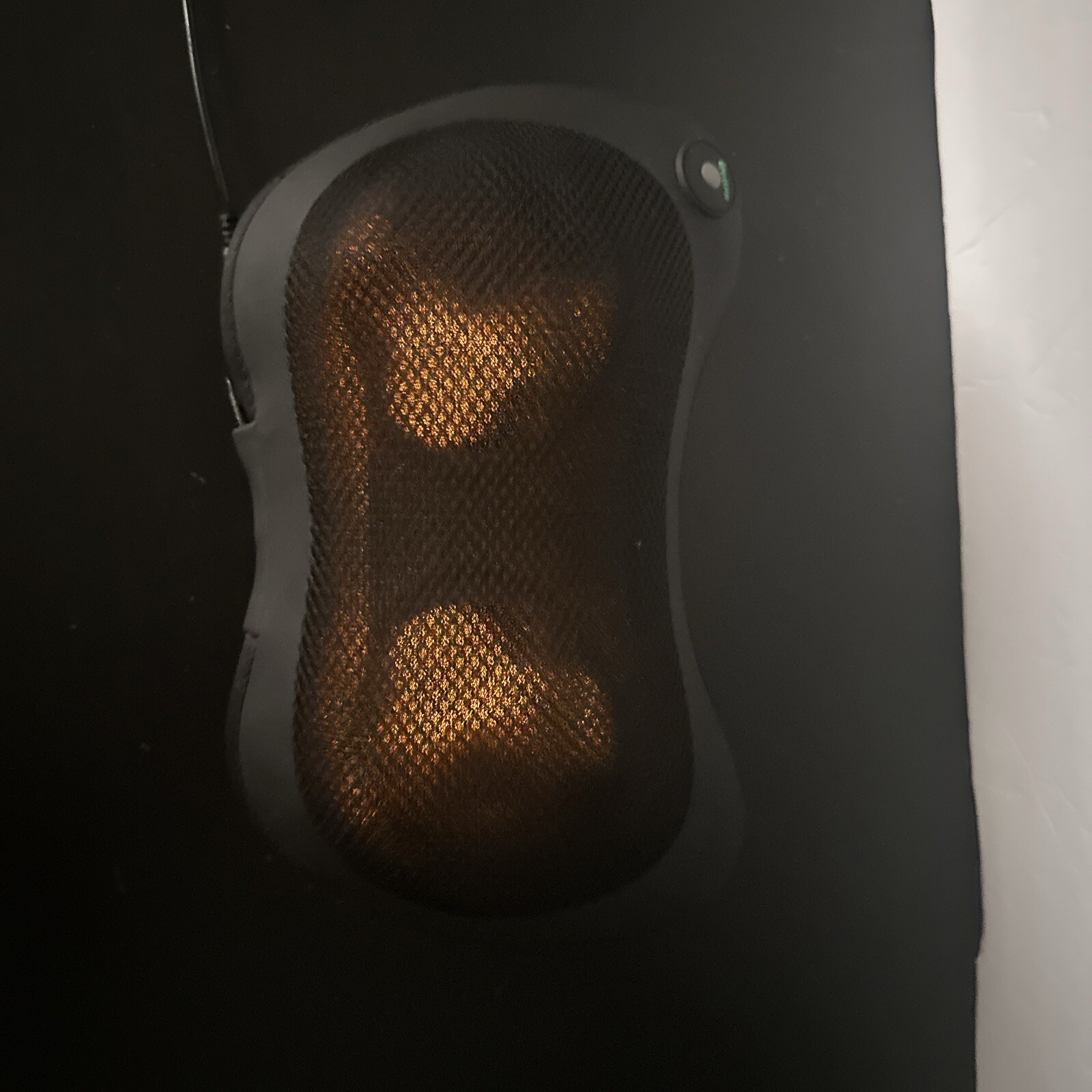 FlexWorks Shiatsu Pillow Massager with Heat, Deep Kneading Cushion