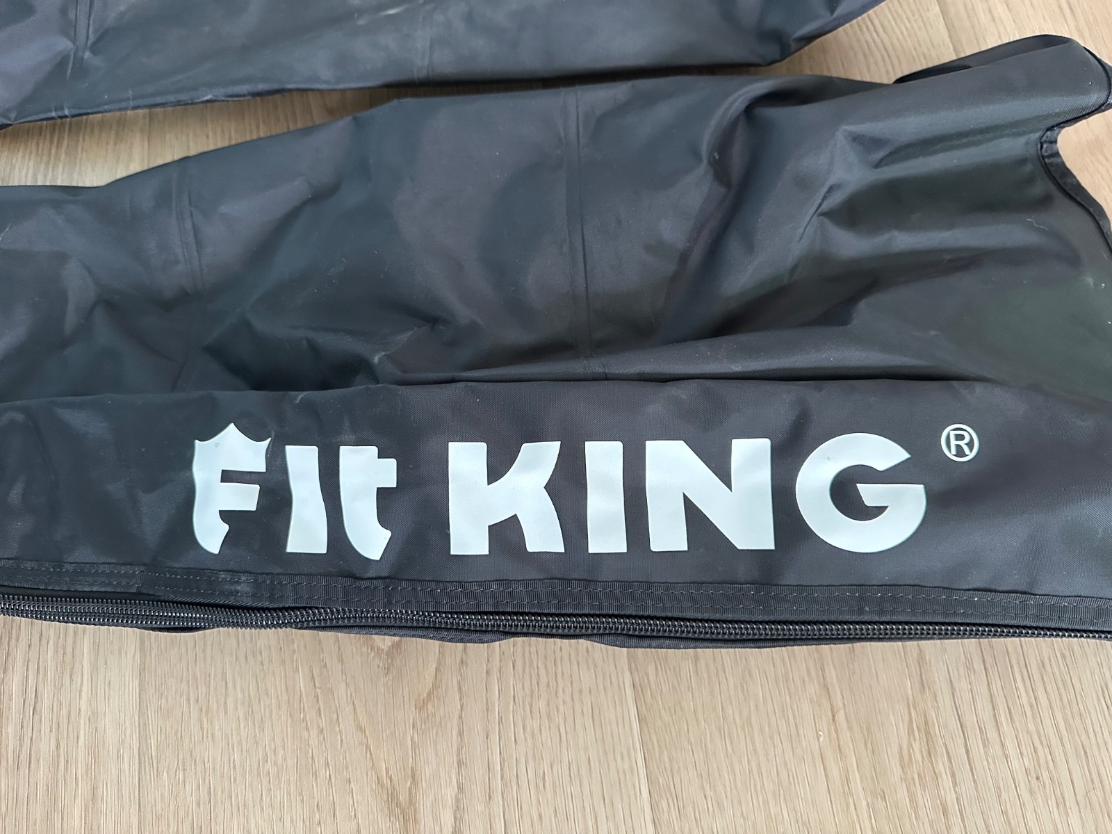 Fit King Air Compression Leg Massager With Heat – Black