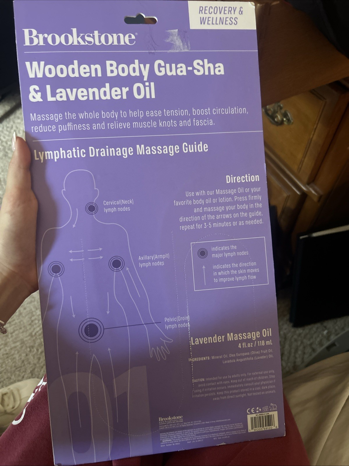 Brookstone Wooden Body Gua-Sha