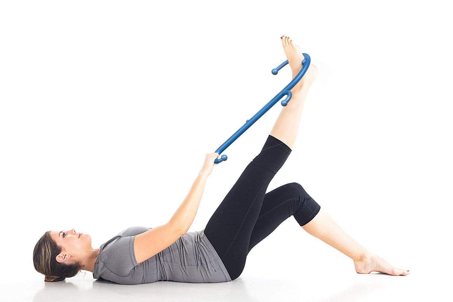 Back and Neck Massager – Trigger Point Pain Relief Tool, Handheld Therapy Hook,