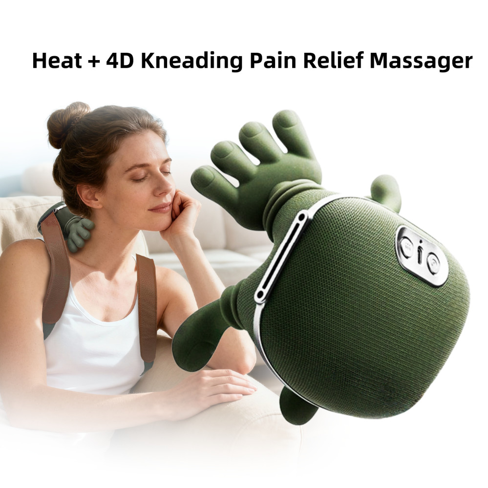 Bionic Finger Neck Shoulder Massager Wireless Neck Cervical Trapezius Kneading