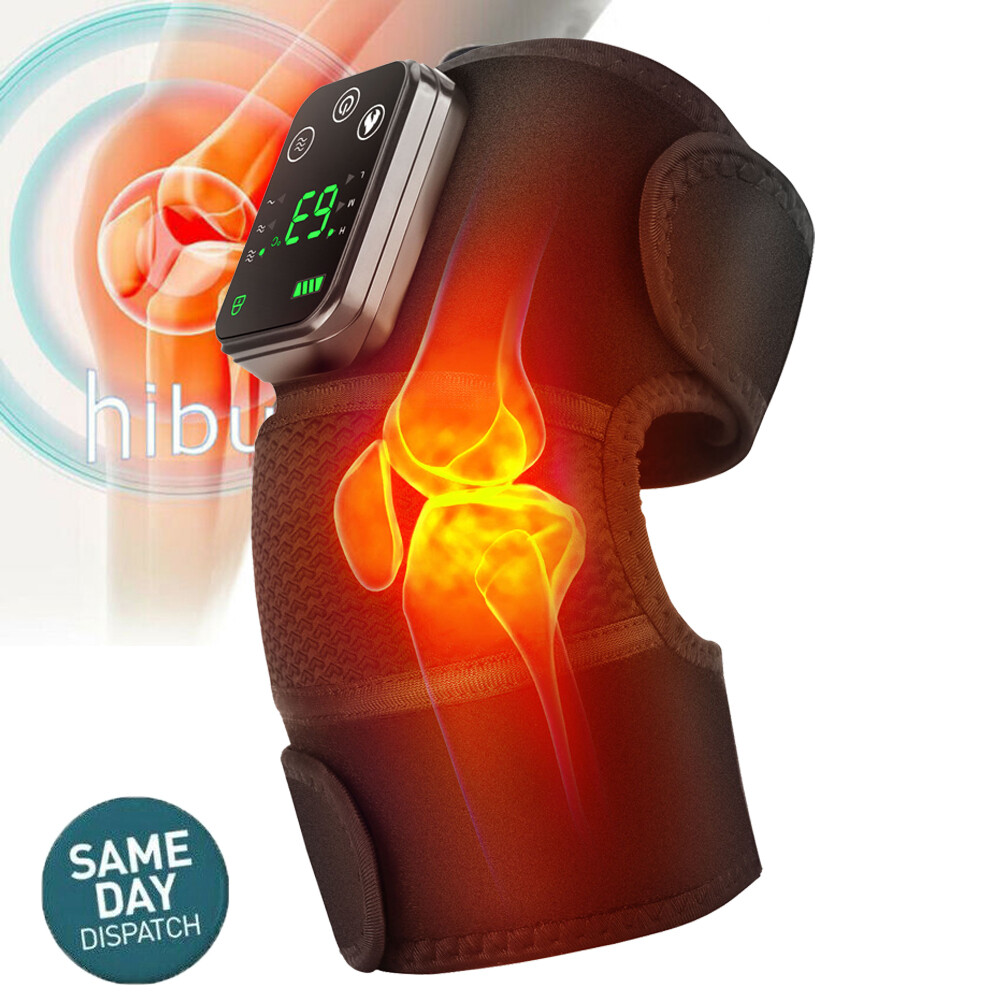 Multifunctional Heated Vibration Knee Massager 3-in-1 Knee Shoulder & Elbow Pad
