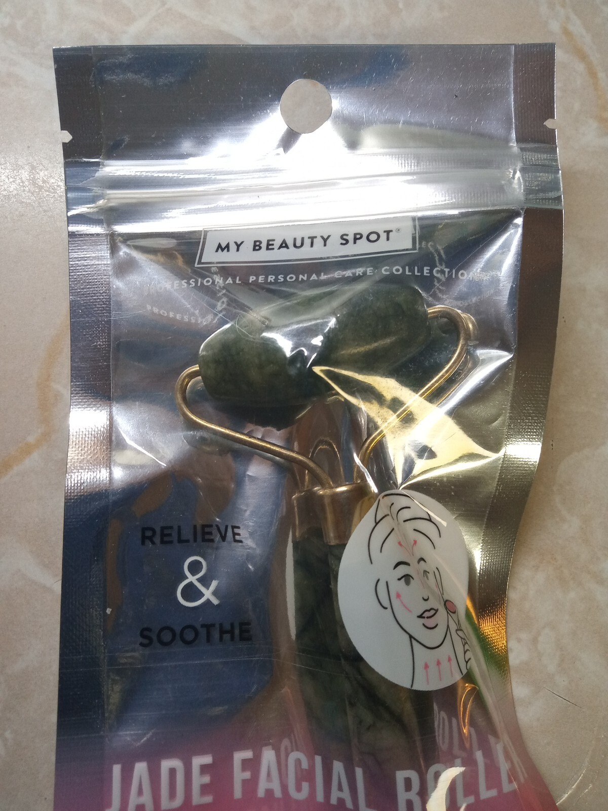 Jade Facial Roller by My Beauty Spot NEW