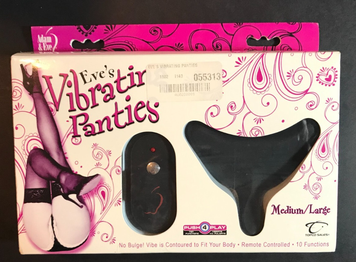 Adam & Eve Signature Toy 2010 – Eve’s Vibe/Pulse Boy Short Panty w/Remote 10-NIB