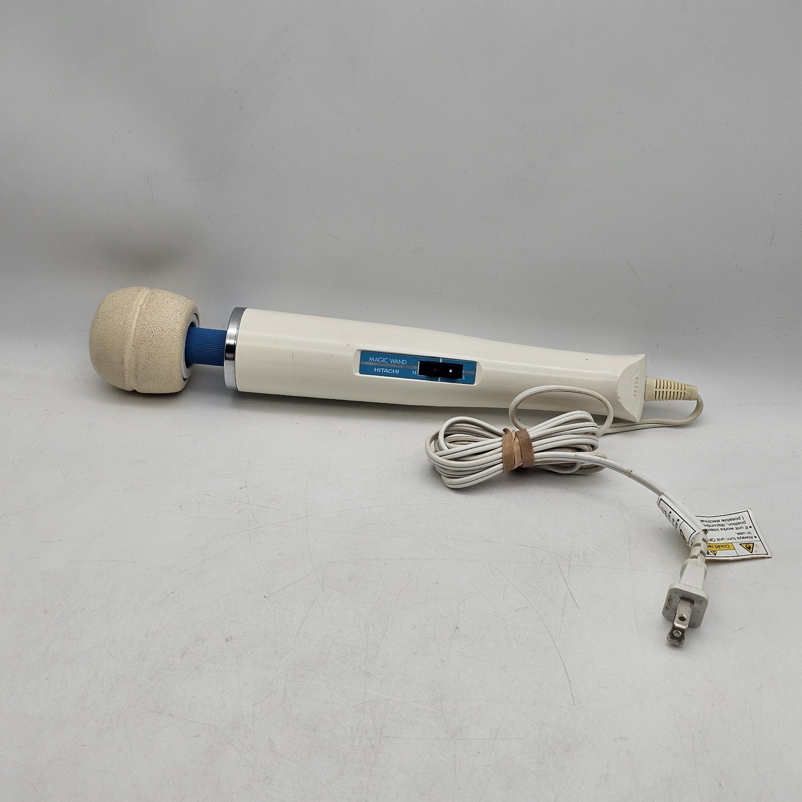 Vtg Original Hitachi Magic Wand Two Speed Corded Electric Massager HV-250R Works