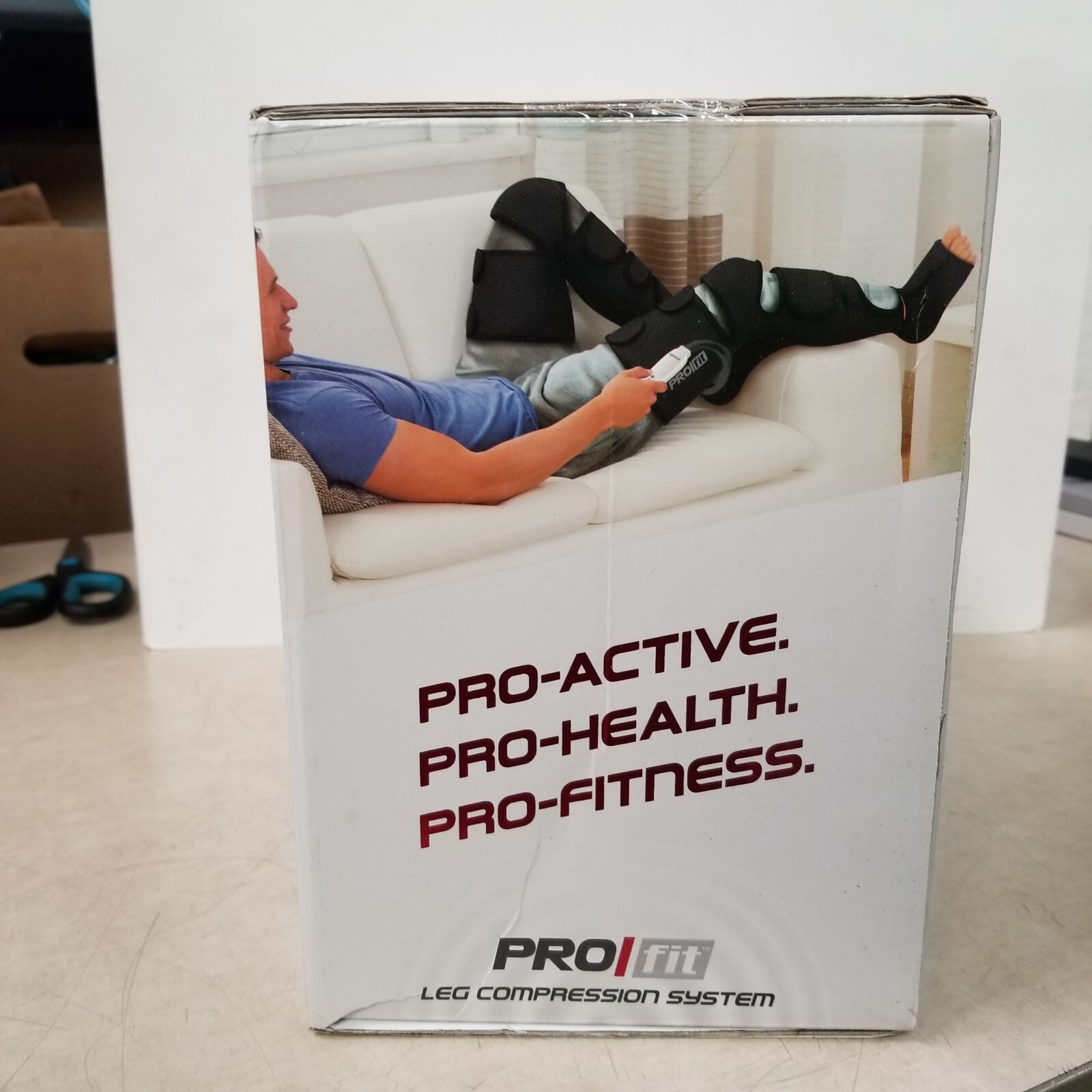 Tzumi PROfit Leg Compression System Massage Heated Therapy 8233