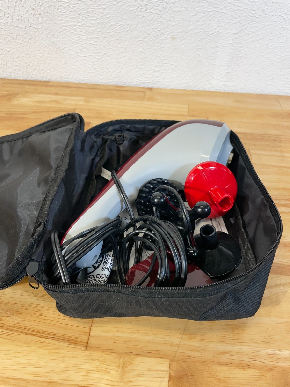 Wahl Full Body Therapeutic Massager – Burgundy Model #4295A