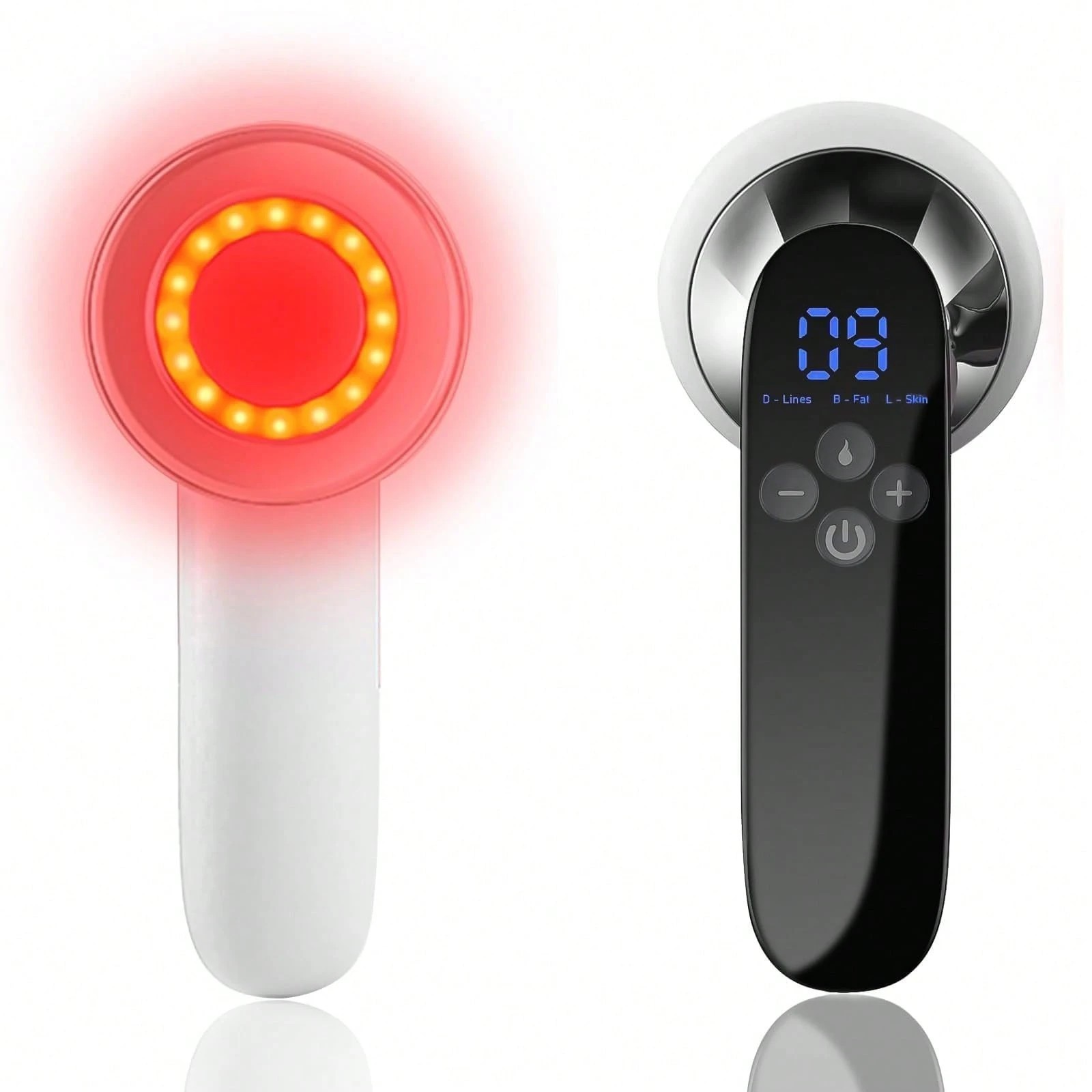 Sleek 3 in 1 Body Sculpting Massager RF EMS Firm Smooth Skin Beauty Device