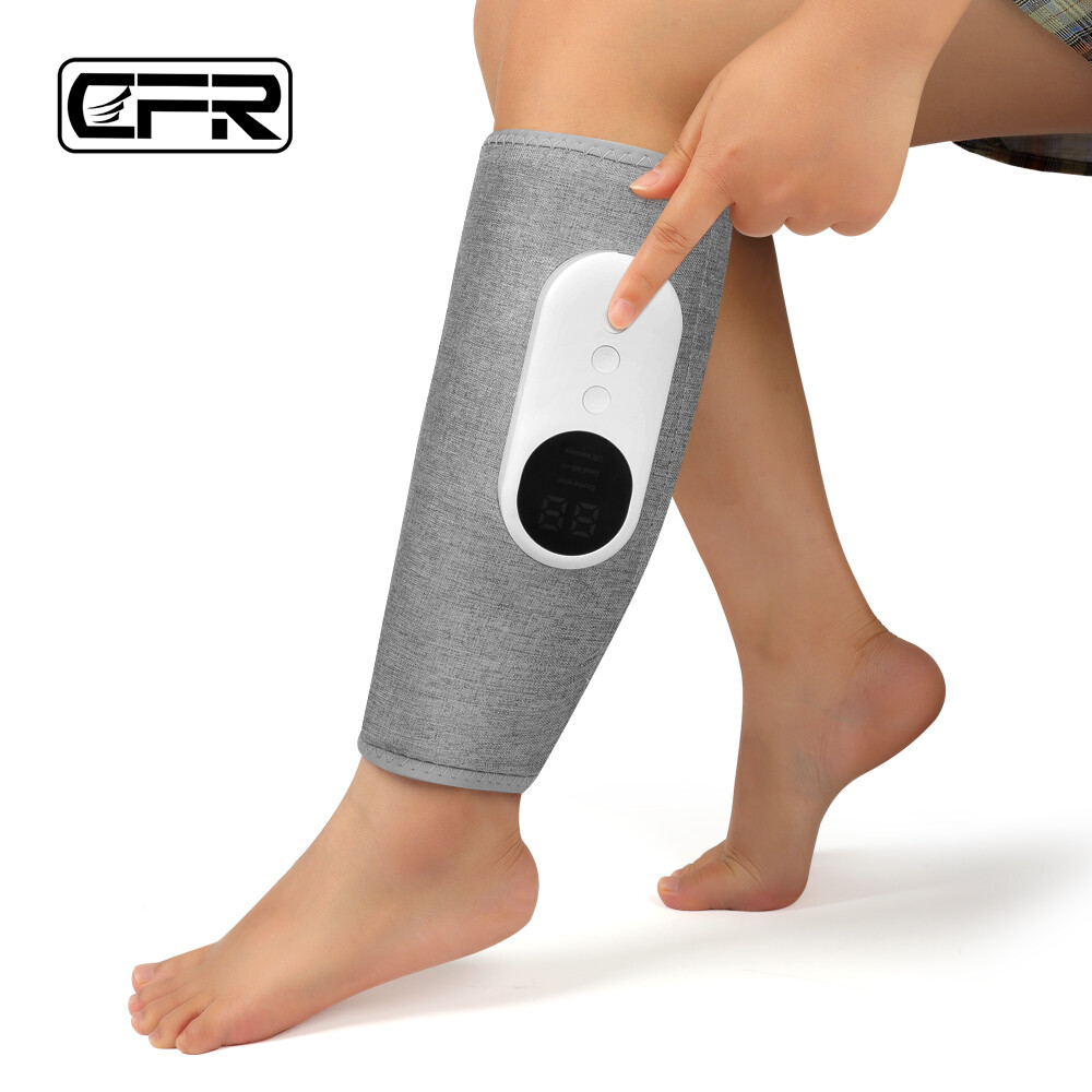 Leg Massager Cordless Calf Air Compression Massager Pain Relief with Heat