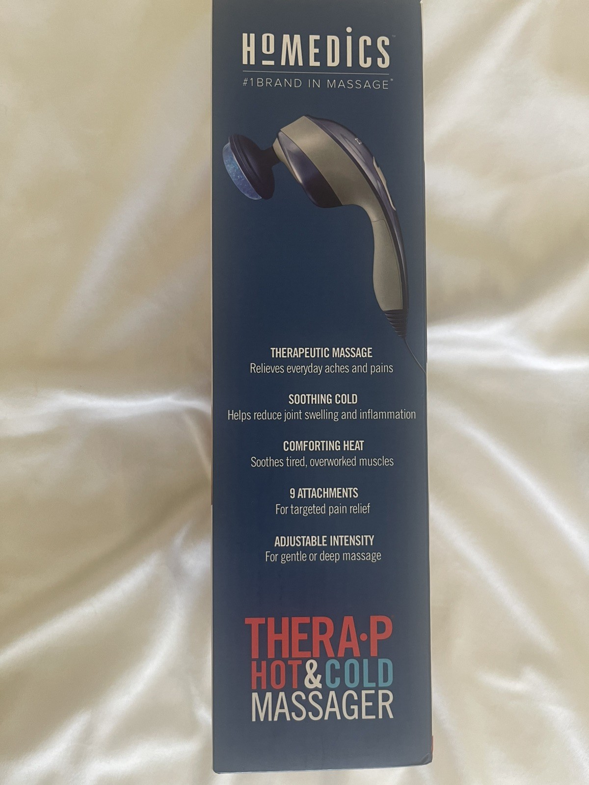 New HoMedics Thera-P Hot & Cold Massager w 9 Attachments