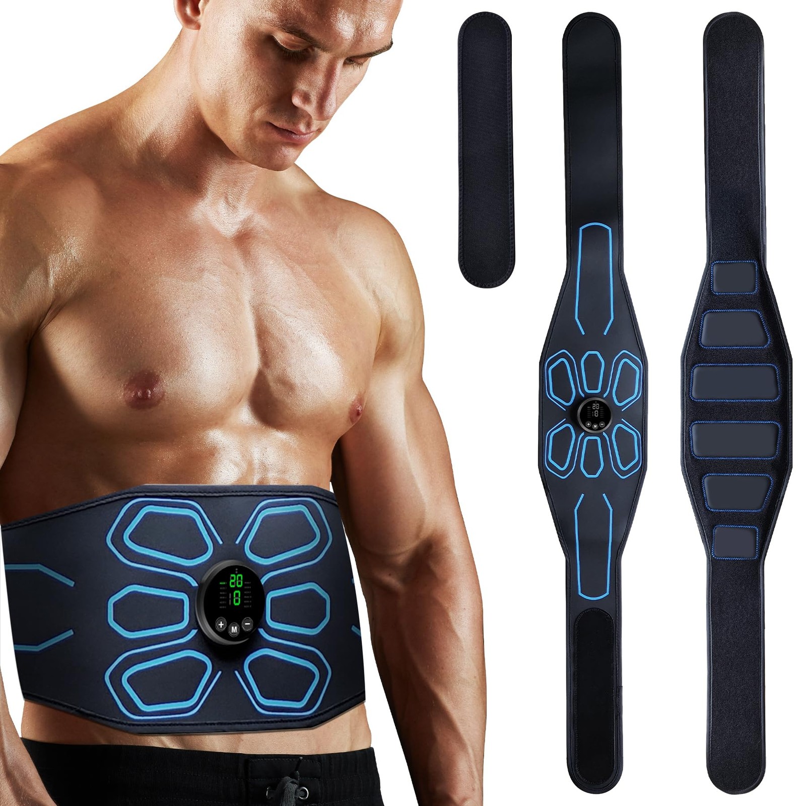 FDA Cleared – MHD TENS Muscle Stimulator Electronic Abs Muscle Toner Ab Machi…