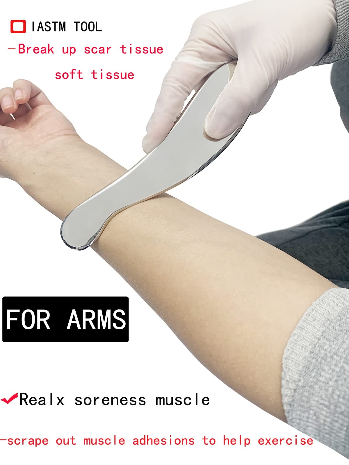 7 in 1 Stainless Steel Muscle Scraper Tool Set, IASTM Tool,Scraping Massage T…