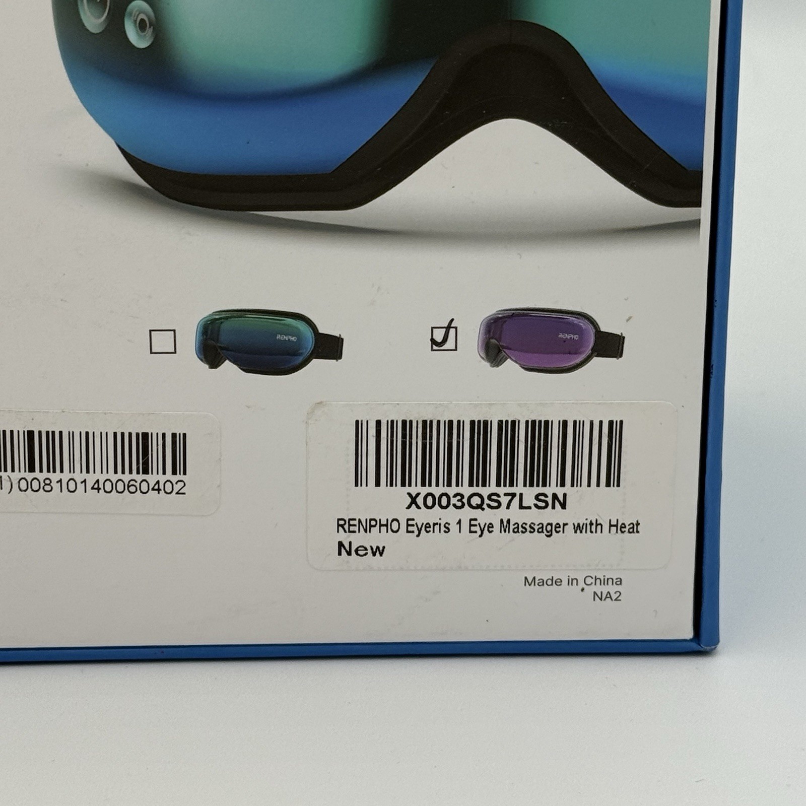 Renpho Eyeris 1 Soothing Eye Massager On Acupoints Heat