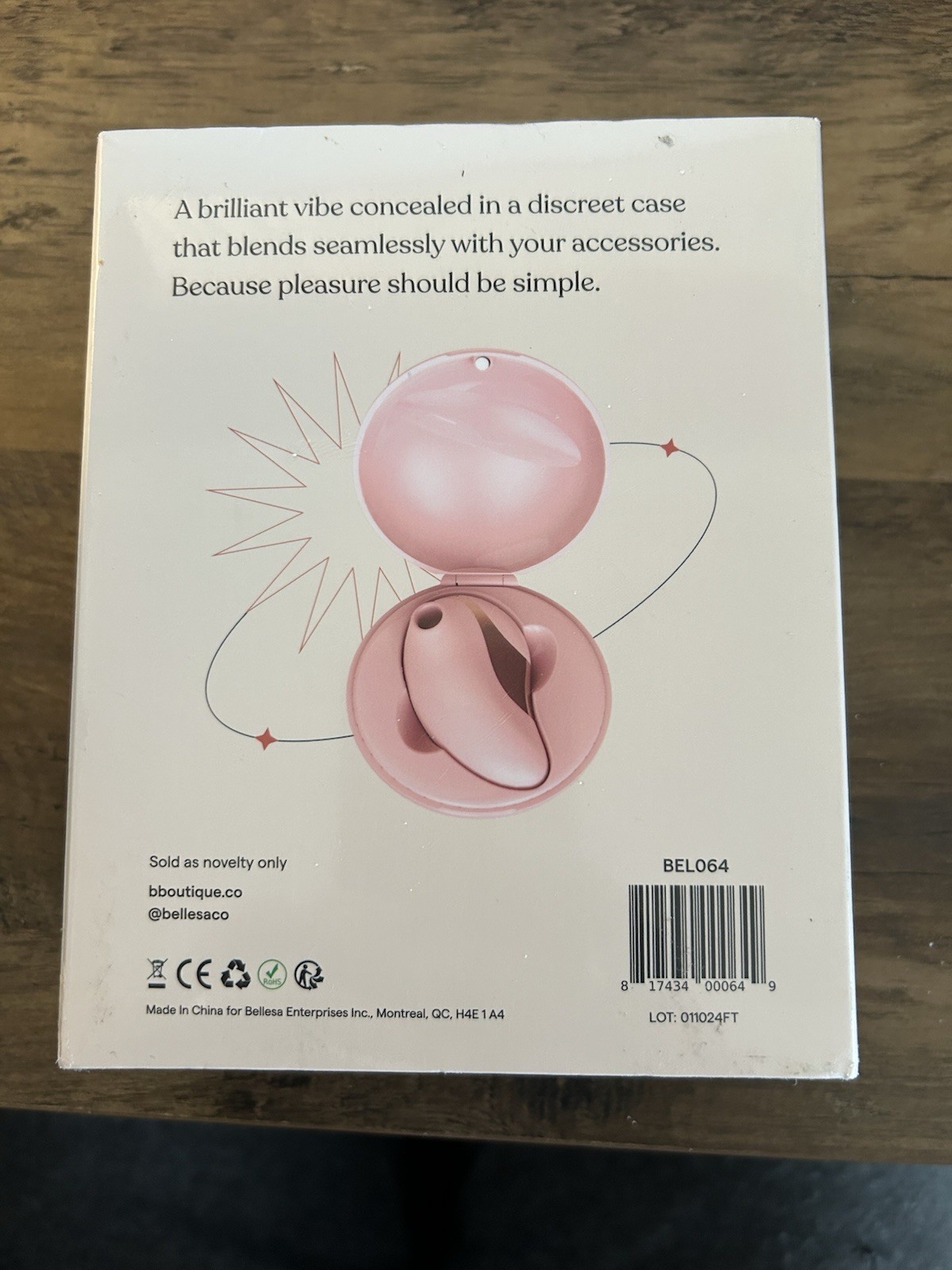 Pebble by Bellesa Sealed In Box Waterproof Silicone